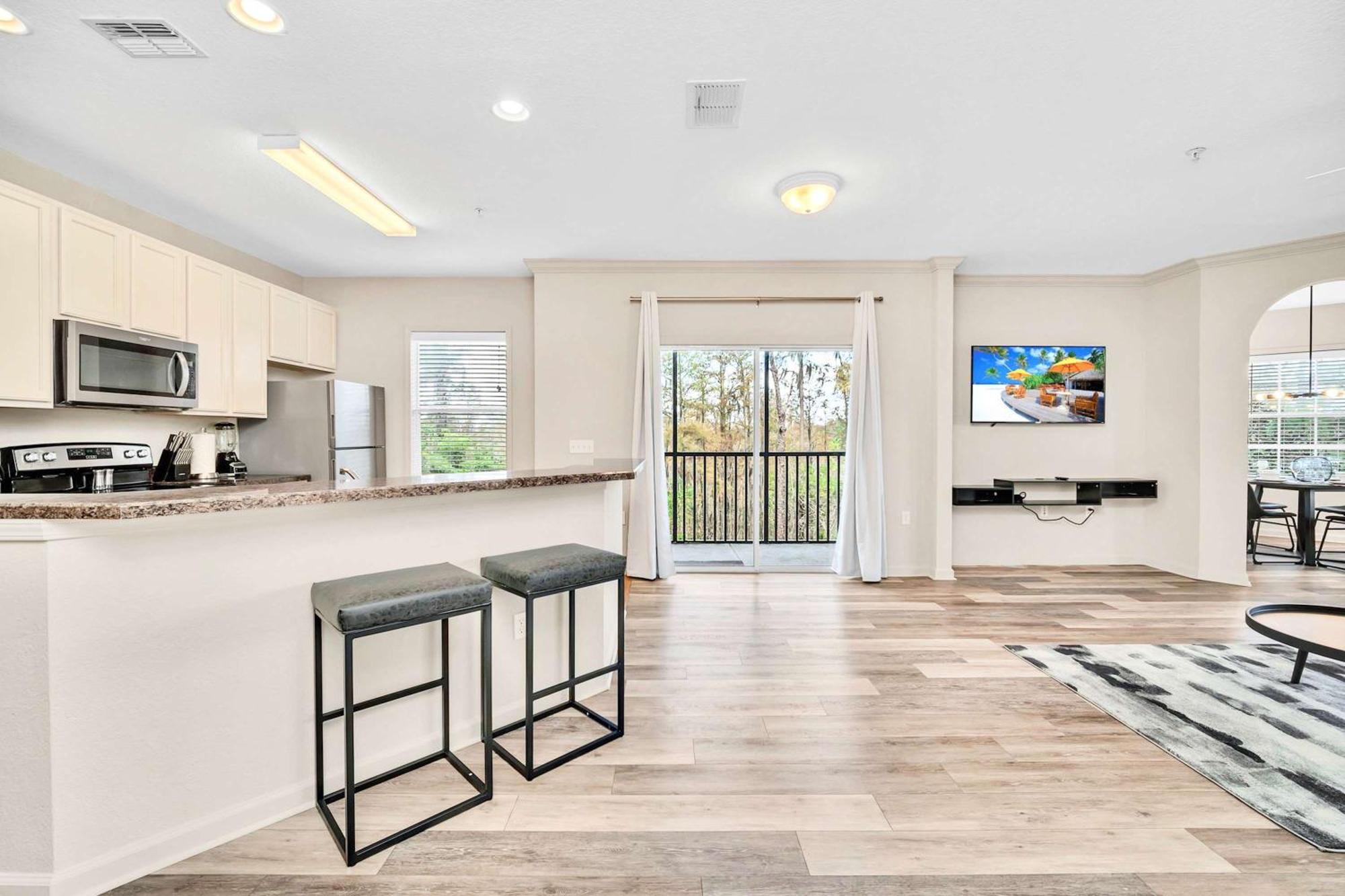 Bright & Modern 2Br Condo With Pool & Hot Tub, Near Disney! Orlando Bagian luar foto