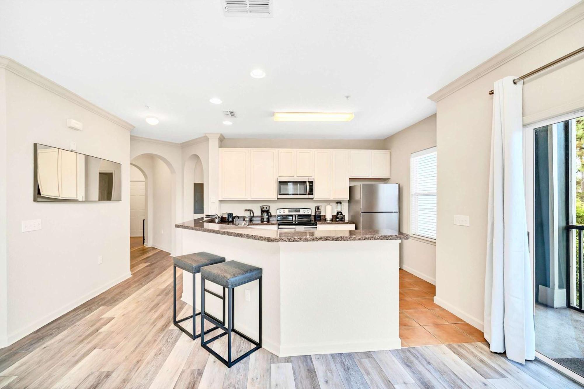 Bright & Modern 2Br Condo With Pool & Hot Tub, Near Disney! Orlando Bagian luar foto